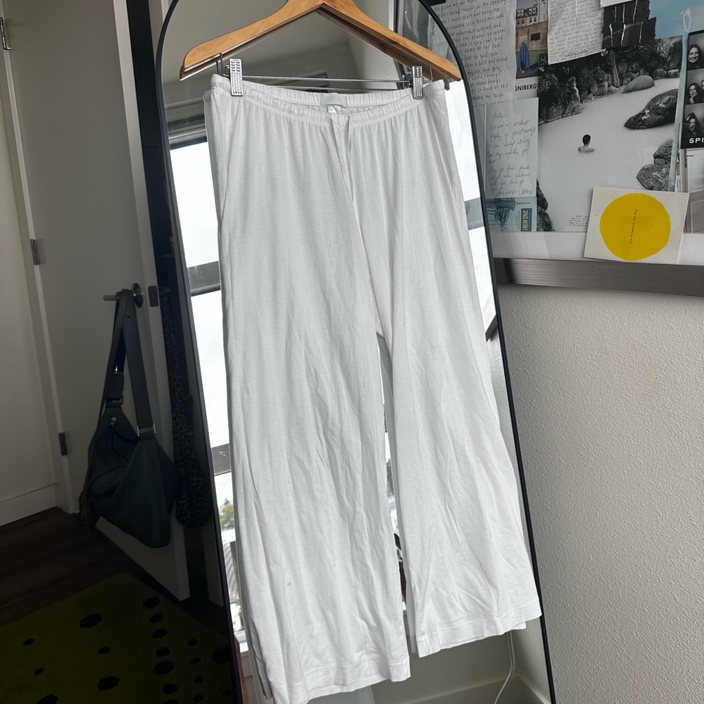 Hanro White Lounge Pants